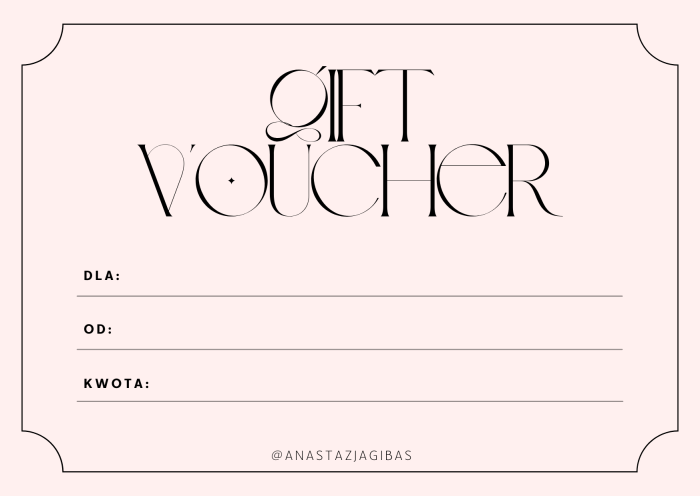 Black &amp; Pink Minimalist Gift Card Voucher Gift Certificate.png